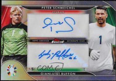 Gianluigi Buffon / Peter Schmeichel #FDA-SB Prices | 2023 Topps 