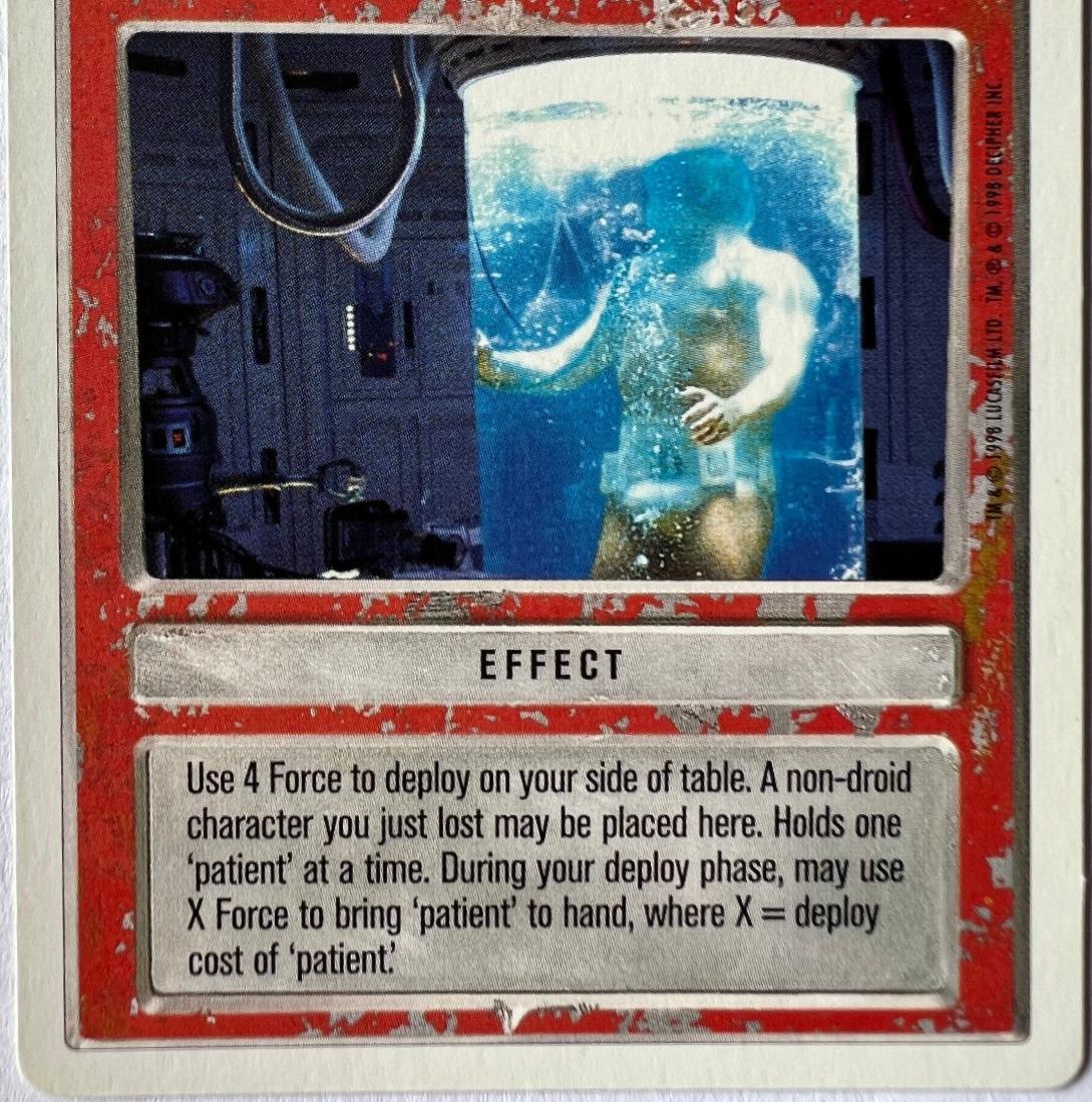 Bacta Tank [Revised] Star Wars CCG Hoth