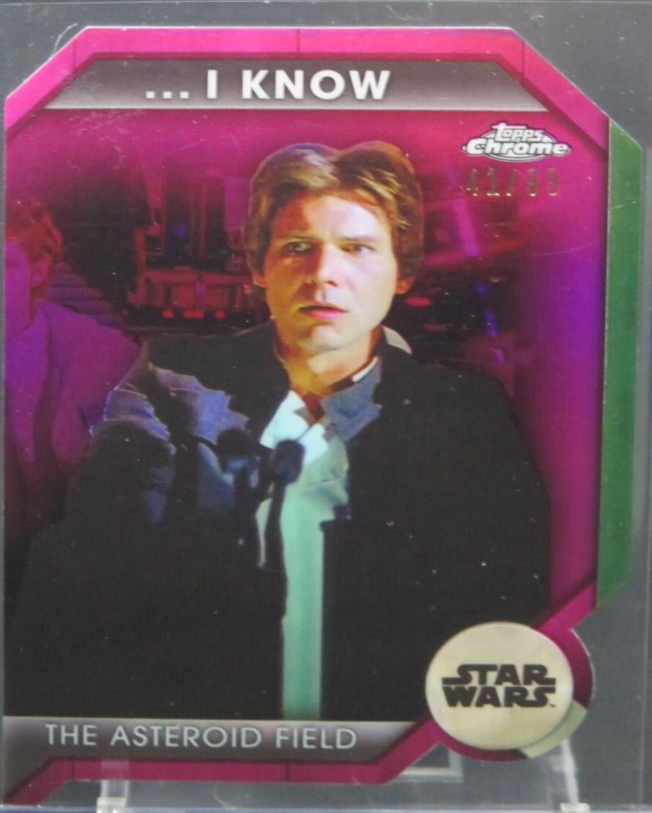 The Asteroid Field #ILY-4B Star Wars 2024 Topps Chrome I Love You I Know