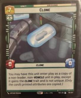 Clone #116 Star Wars Unlimited: Twilight of the Republic