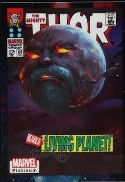 Ego The Living Planet [Cosmic] #VI30 Marvel 2023 Upper Deck Platinum Cover Variant