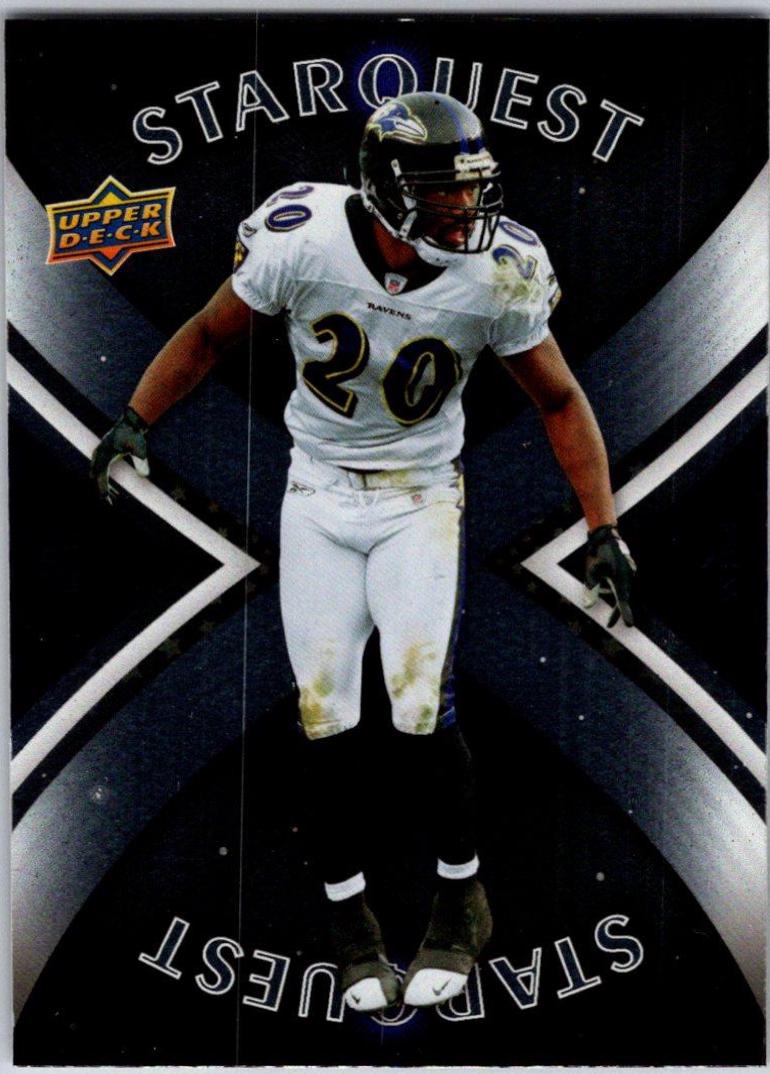 Ed Reed [Silver First Edition] #SQ12 Football Cards 2008 Upper Deck Starquest