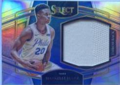 Markelle Fultz #TM-MKF Basketball Cards 2021 Panini Select Throwback Memorabilia