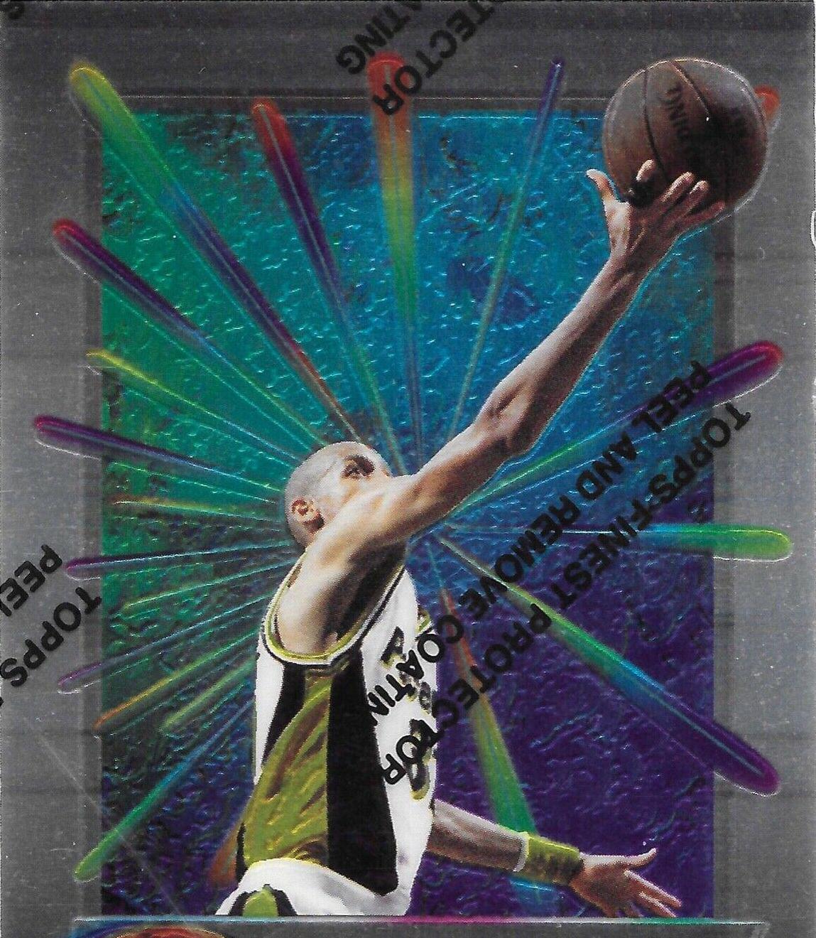 Reggie Miller 1994/95 discount finest refractor w/ peel 155 Pacers hof