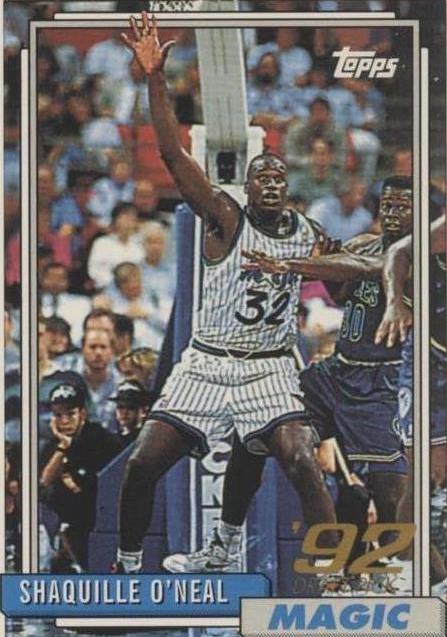 Shaq rookie card 362 beckett popular 9.5 rc