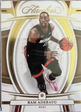 Bam Adebayo [Gold] #62 Basketball Cards 2021 Panini Flawless