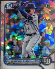 Curtis Mead [Atomic Refractor] #BCP-10 Baseball Cards 2022 Bowman Chrome Prospects Prices