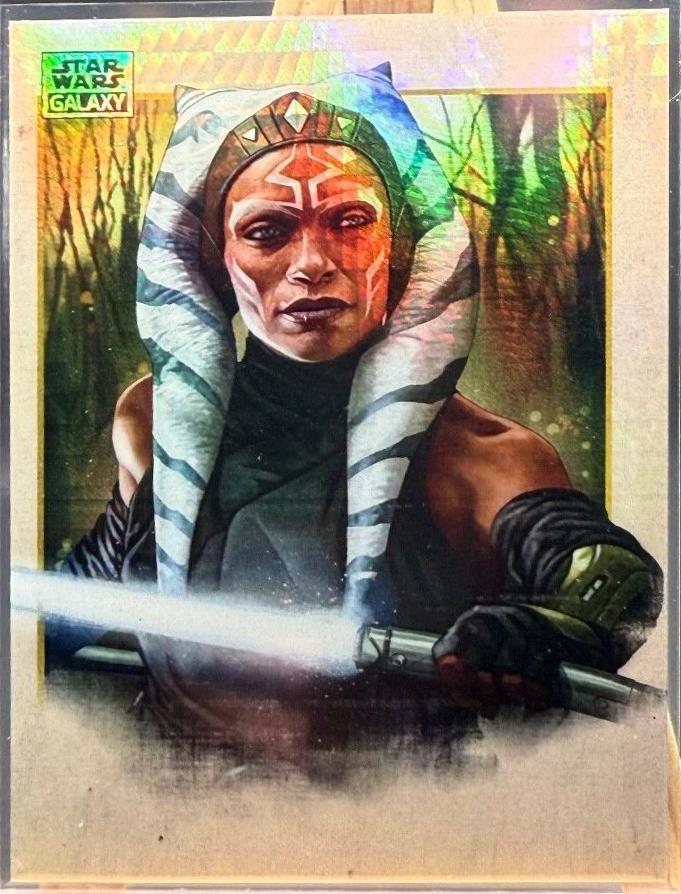 Ahsoka Returns [Prism Refractor] #100 Star Wars 2024 Topps Chrome Galaxy