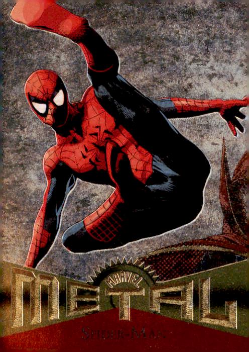 Spider-Man #R-5 2024 SkyBox Metal Universe Avengers Retro