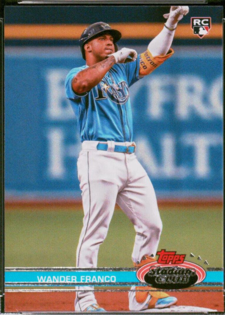 Wander Franco [1991 Variation] #100 Baseball Cards 2022 Stadium Club