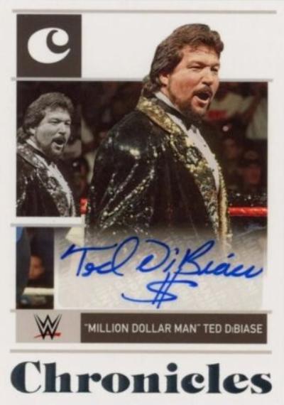 Million Dollar Man Ted Dibiase #CS-MDM Wrestling Cards 2022 Panini Chronicles WWE Signatures