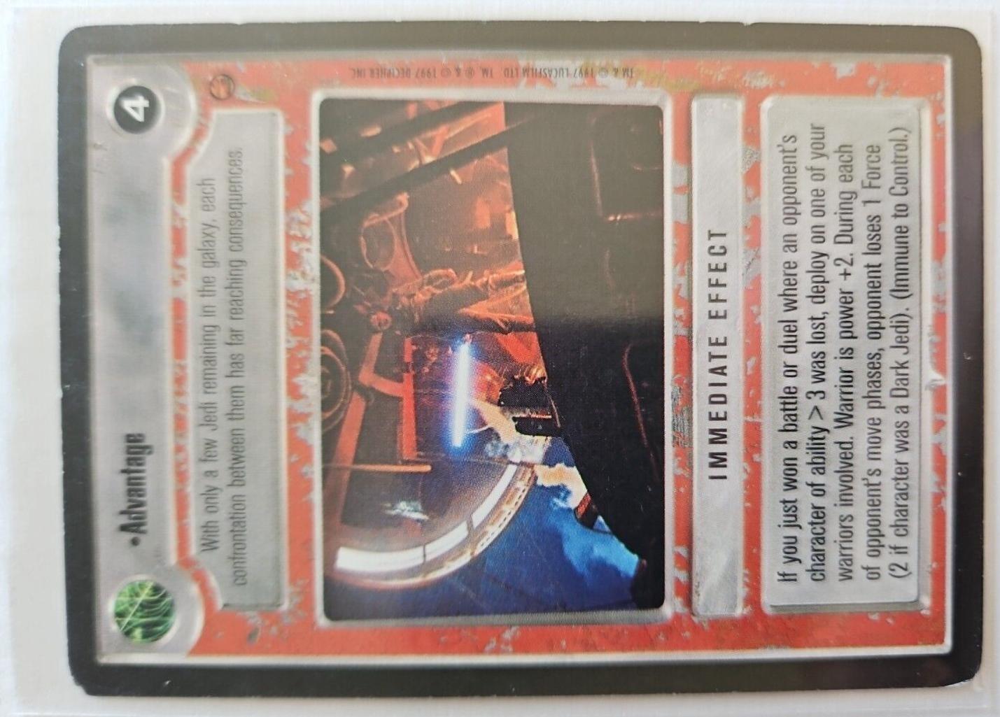 Advantage [Limited] Star Wars CCG Cloud City