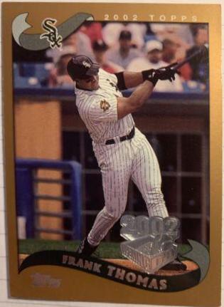 Frank Thomas #142 Baseball Cards 2002 Topps Opening Day