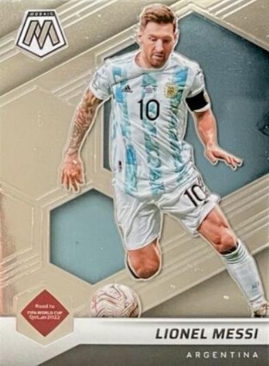 Lionel Messi #10 Prices | 2021 Panini Mosaic Road to FIFA World Cup | Soccer  Cards