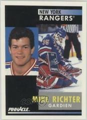 Mike Richter French #164 Hockey Cards 1991 Pinnacle Prices