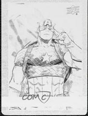 Captain America [Printing Plate] #12 Marvel 2021 Upper Deck Annual Prices