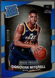 Donovan Mitchell [Press Proof Silver] #188 Basketball Cards 2017 Panini Donruss