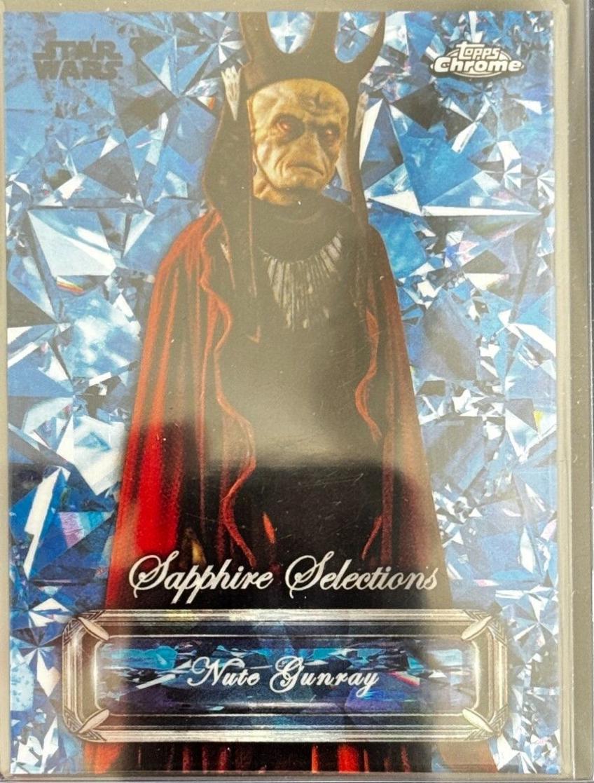 Nute Gunray #SS-15 Star Wars 2024 Topps Chrome Sapphire Selections