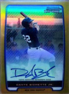 Shawon Dunston Jr. [Autograph Gold Refractor] #BCASD Baseball Cards 2012 Bowman Chrome Prospects