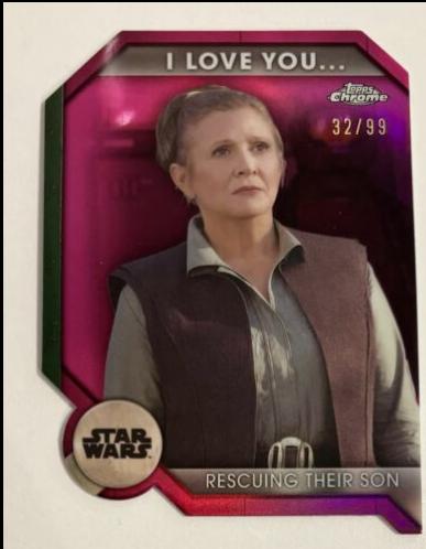 Rescuing Their Son #ILY-10A Star Wars 2024 Topps Chrome I Love You I Know