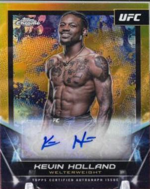 Card Collection shops UfC kavin Holland Rocky Card USA