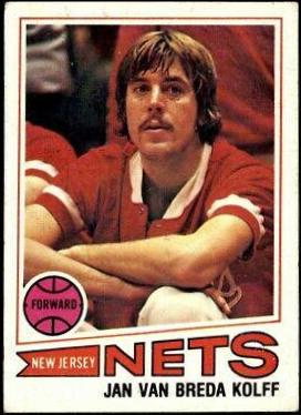 Jan Van Breda Kolff #109 Basketball Cards 1977 Topps