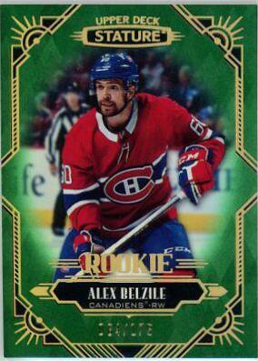 Alex Belzile [Green] #172 Hockey Cards 2020 Upper Deck Stature