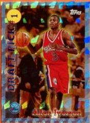 Allen Iverson #DP1 Prices [Rookie] | 1996 Topps Draft Redemption |  Basketball Cards