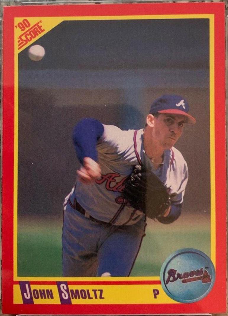 John Smoltz 370 Prices 1990 Score Baseball Cards