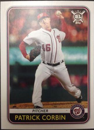 Patrick Corbin #3 Baseball Cards 2020 Topps Big League