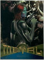 Mystique #40 Marvel 2013 Fleer Retro Metal Prices