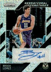 Brook Lopez [Mojo Prizm] #SS-BLP Basketball Cards 2018 Panini Prizm Sensational Signatures Prices