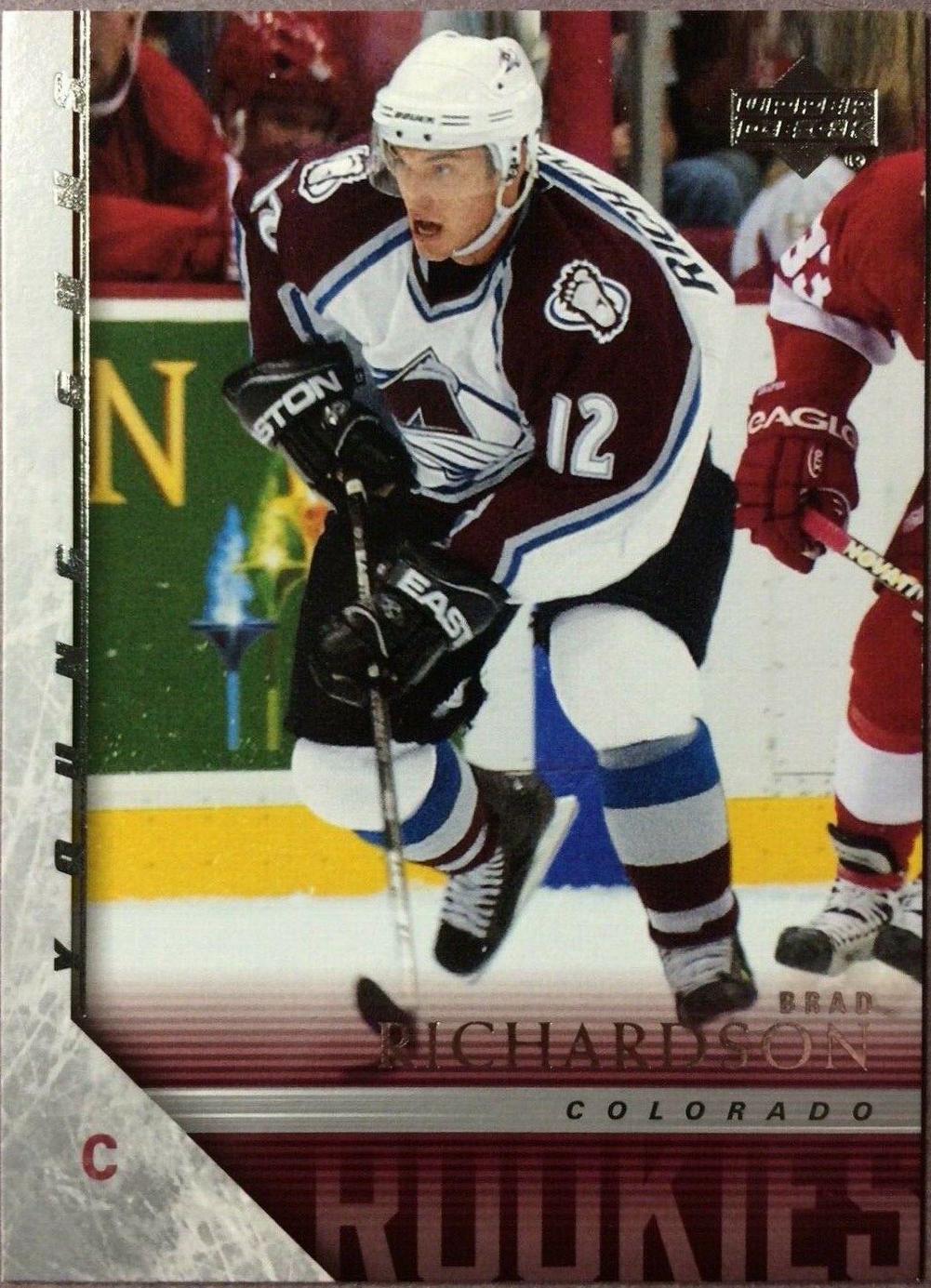 Brad Richardson #485 Hockey Cards 2005 Upper Deck