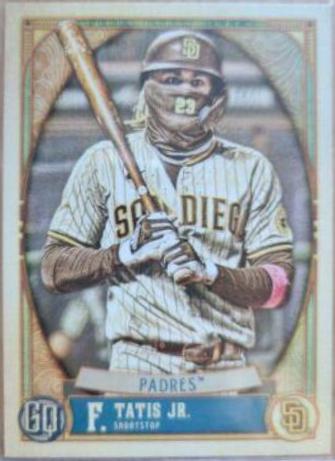 2021 Topps Gypsy Queen-GREEN #13 Fernando Tatis Jr. Graded online CGG 10 Gem Mint