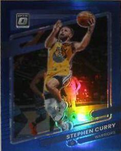 Stephen Curry [Blue] #128 Basketball Cards 2021 Panini Donruss Optic