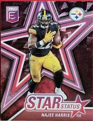 Najee Harris [Pink] #SS14 Football Cards 2022 Panini Donruss Elite Star Status Prices