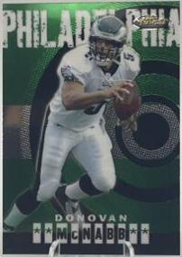 Donovan McNabb [Refractor] #5 Football Cards 2004 Topps Finest