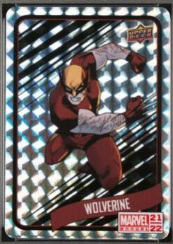 Wolverine #B15 Marvel 2021 Upper Deck Annual Backscatters