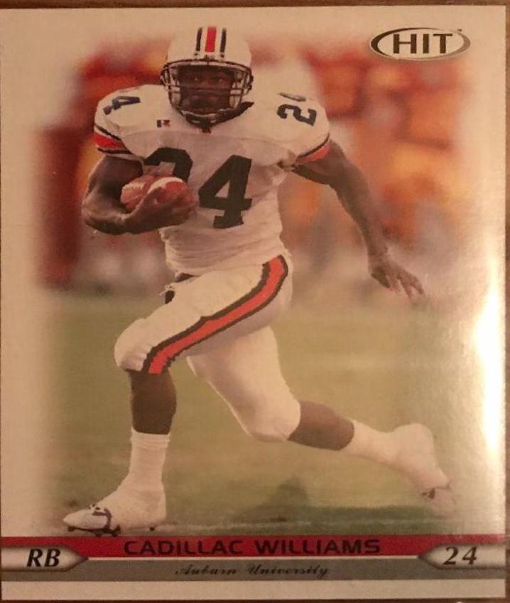 Cadillac Williams #24 Football Cards 2005 Sage Hit