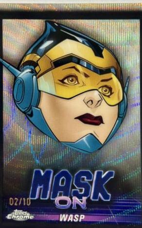 Janet Van Dyne #MO-7 Marvel 2024 Topps Chrome Mask Off