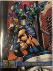 Deathstroke / Punisher #58 1995 Fleer DC vs Marvel