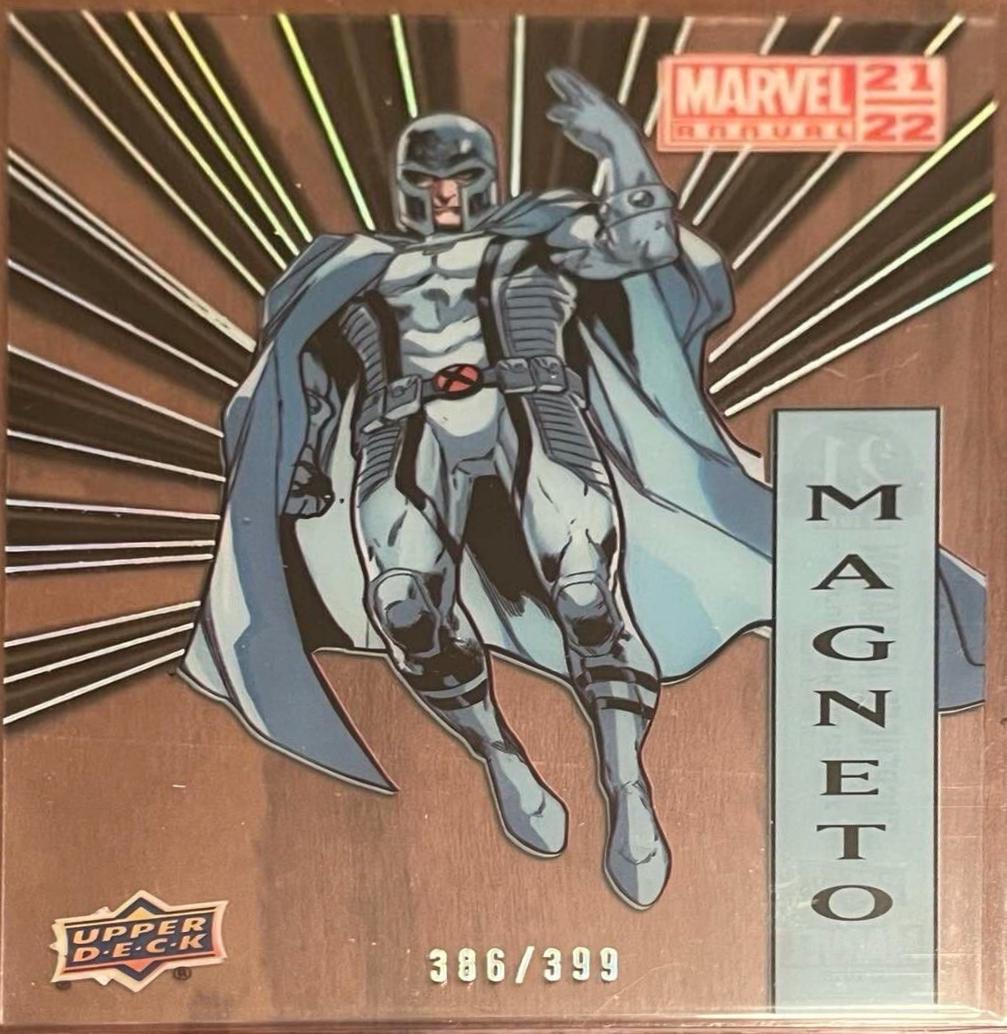 Magneto #21 Marvel 2021 Upper Deck Annual Suspended Animation