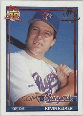 Kevin Reimer #304 Prices | 1991 Topps Desert Shield | Baseball Cards