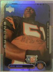 Takeo Spikes #9 Football Cards 1998 Upper Deck Encore Prices