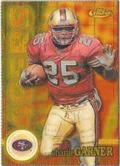 Charlie Garner [Gold Refractor] #96 Football Cards 2000 Topps Finest Prices