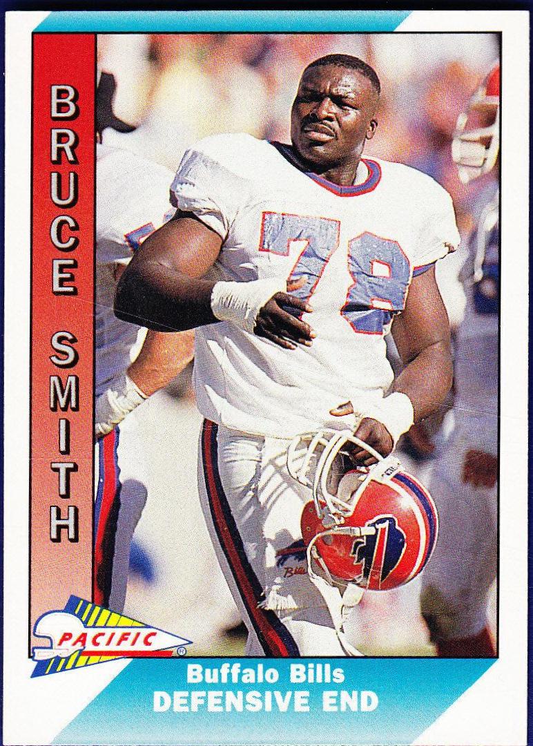 Bruce Smith #29 Football Cards 1991 Pacific