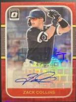 Zack Collins [Holo] #RS87-ZC Baseball Cards 2021 Panini Donruss Optic Retro 1987 Signatures