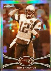 Tom Brady [Sepia Refractor] #220 Football Cards 2012 Topps Chrome Prices