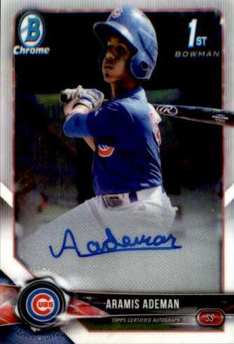 Aramis Ademan #BCPA-AA Baseball Cards 2018 Bowman Chrome Prospects Autographs