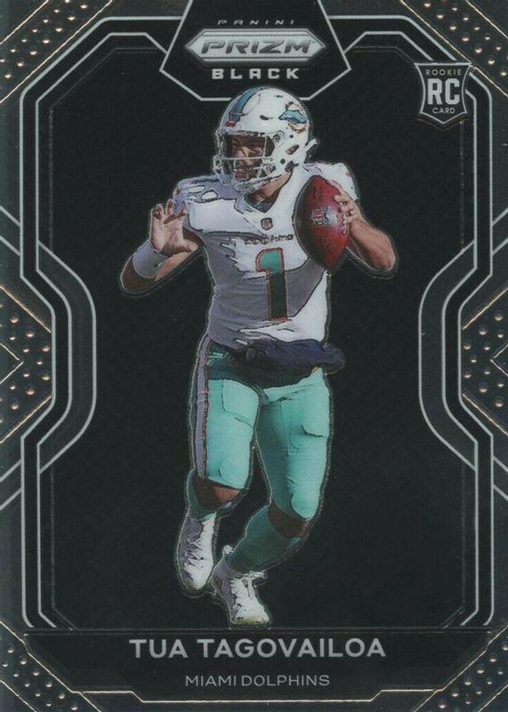 2020 Panini Prizm Black Tua Tagovailoa RC BGS 2024 9.5